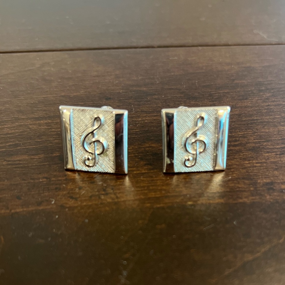 Music Note Cufflinks